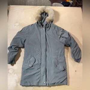 TOWNE by London Fog Hooded Coat Small Regular (BF)